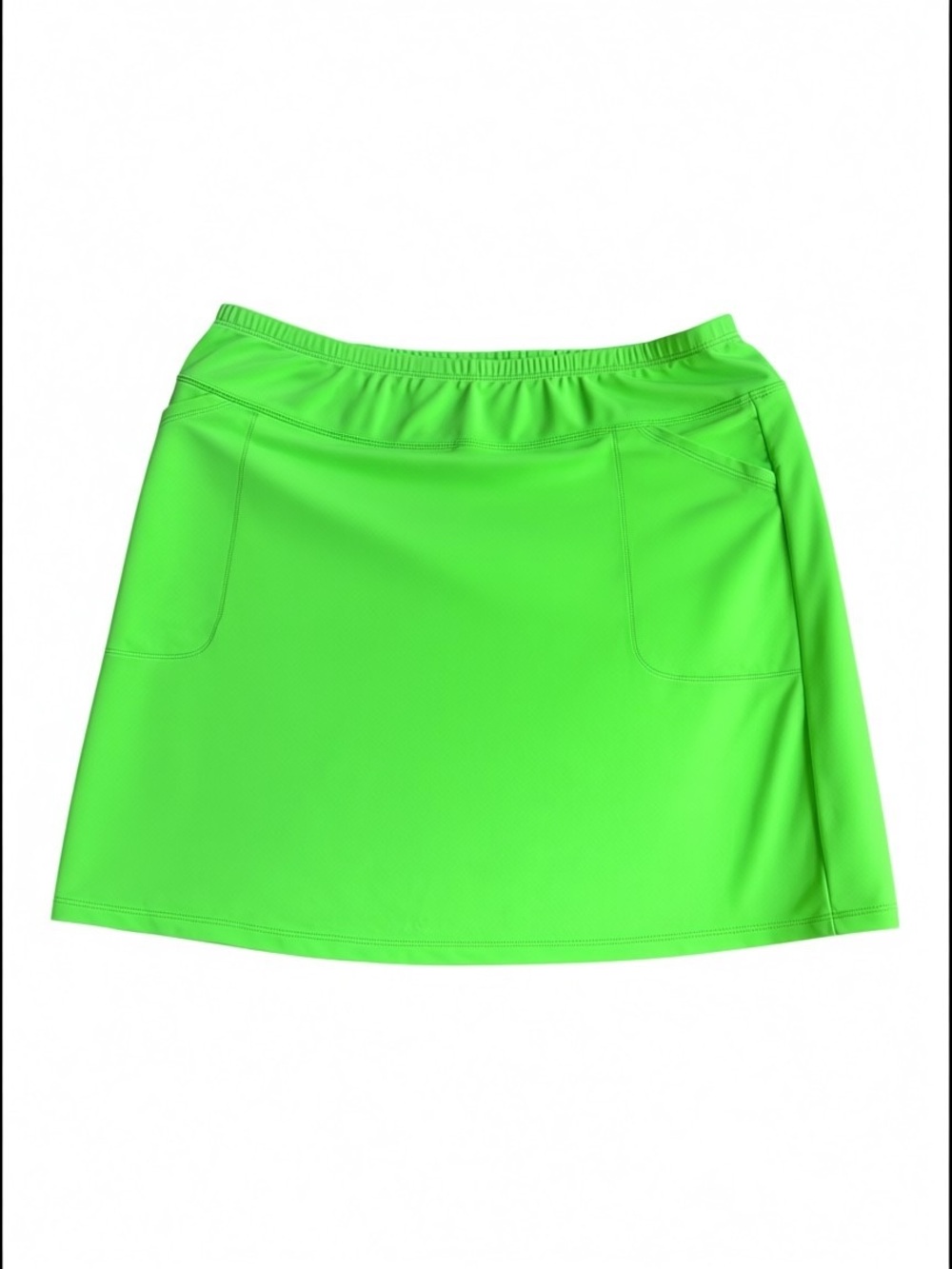 NWOT Bskinz Neon Lime‎ Green Everyday/Golf Skort